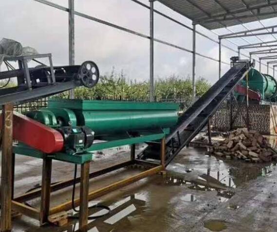 顆粒有機肥生產設備實拍