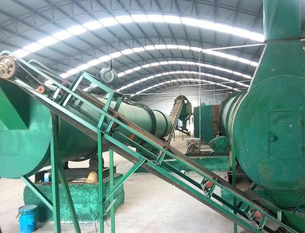 顆粒有機肥生產設備實拍